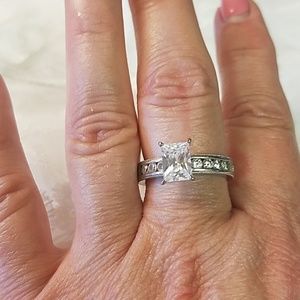 Vanna K. Sterling CZ Ring